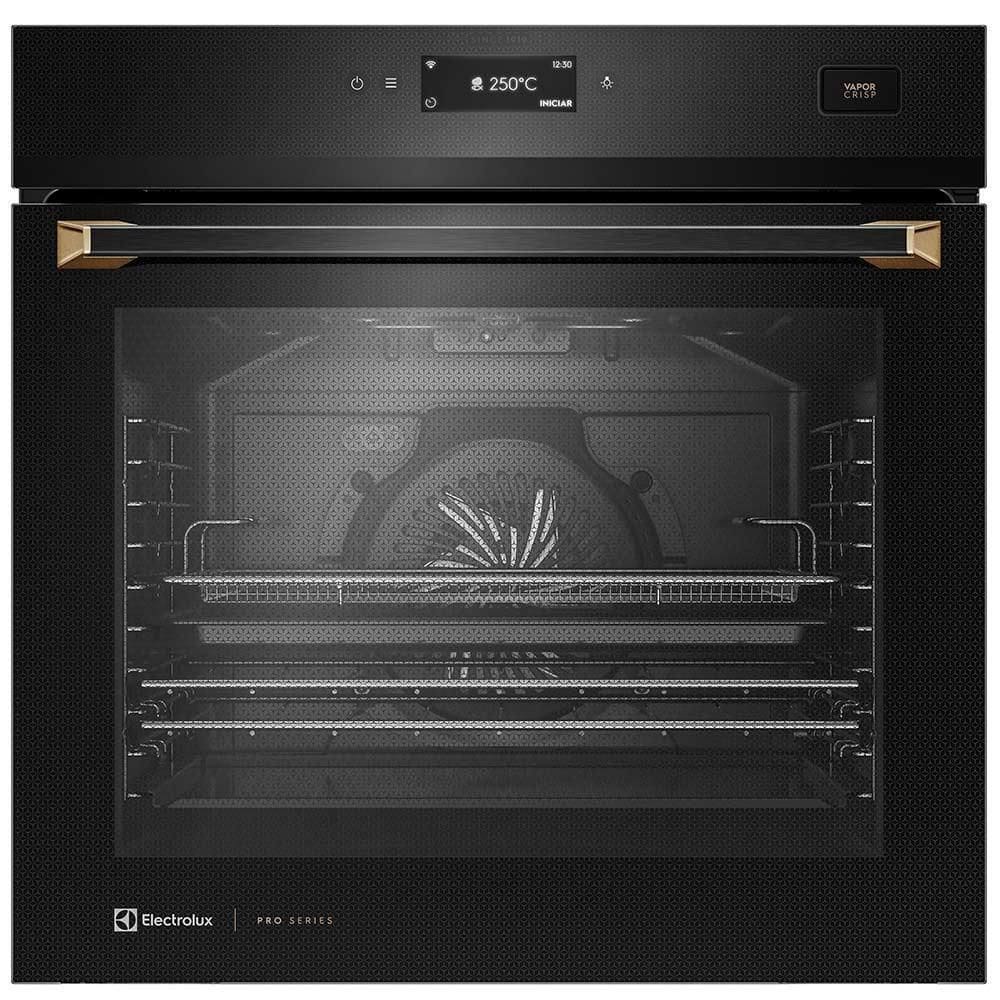 Forno Elétrico de Embutir Electrolux Expert Pro Series com 80 Litros, Grill e Painel Touch Preto - OE9XB