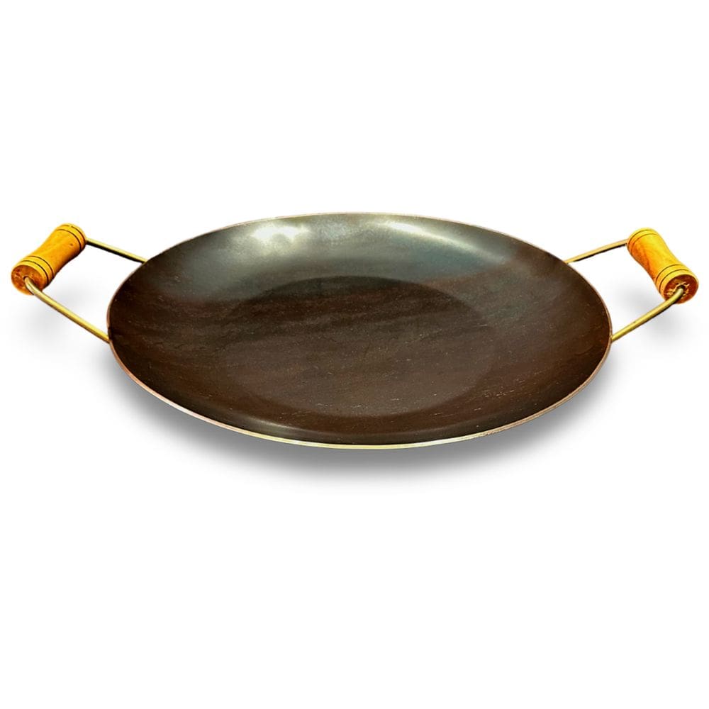 Disco de Arado Tacho Chapa Arredondada Aço com Cabo - 40cm