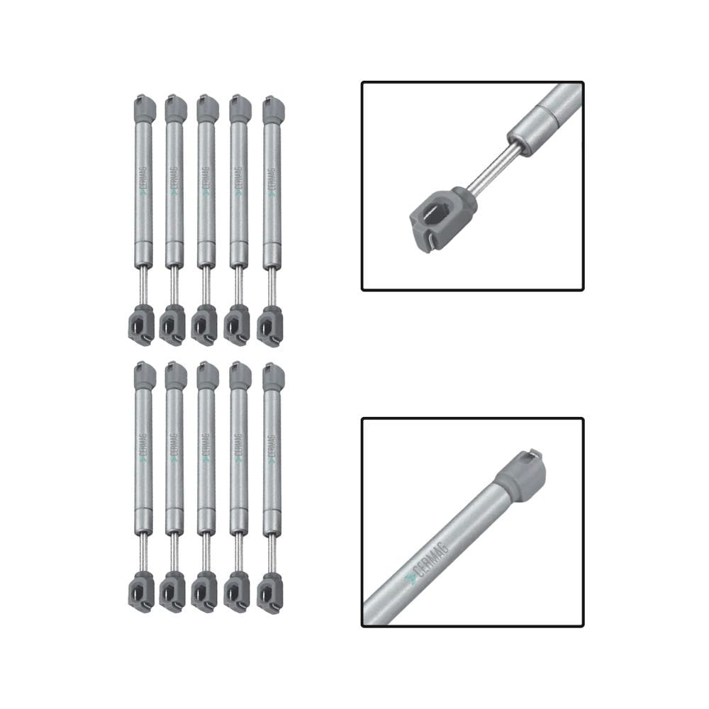 10 Amortecedor Inverso Porta Armário Pistão Gás 120N Até 12Kg