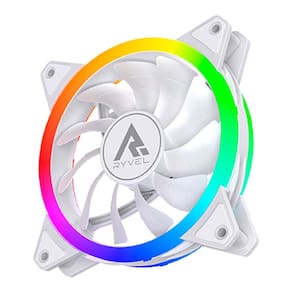 Cooler Fan Ryvel 120Mm Argb 5V Luna Branco - Ry-Fn-Ln-Wt-5V