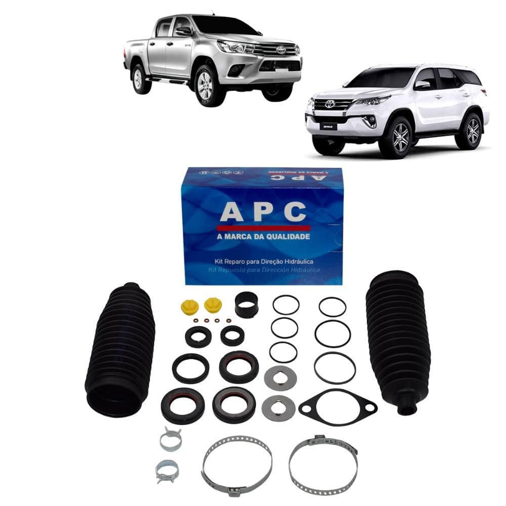 Kit Reparo Caixa Setor Direção Hidráulica Hilux Sr Srv Sw4