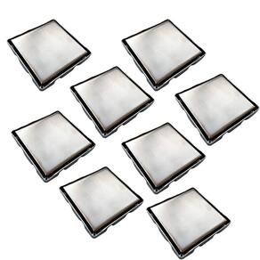Ralo Oculto Invisivel 15X15 Banheiro Box Kit 8 Uni Anti Odor Cozinha Varanda