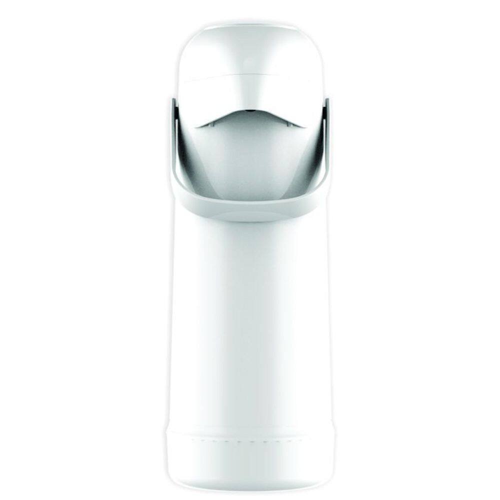 Garrafa Térmica Pressão Magic Pump 1L Branca Termolar8700Bra