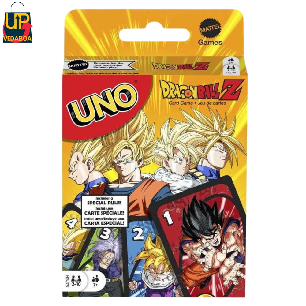 Jogo de Cartas UNO - Dragon Ball Z
