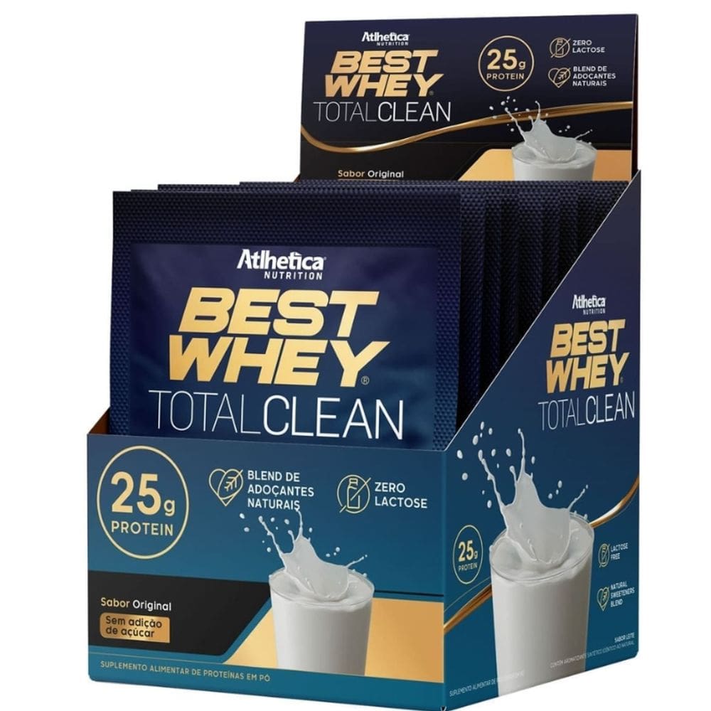 Best Whey Total Clean (15 sachês de 35g) - Atlhetica Nutrition