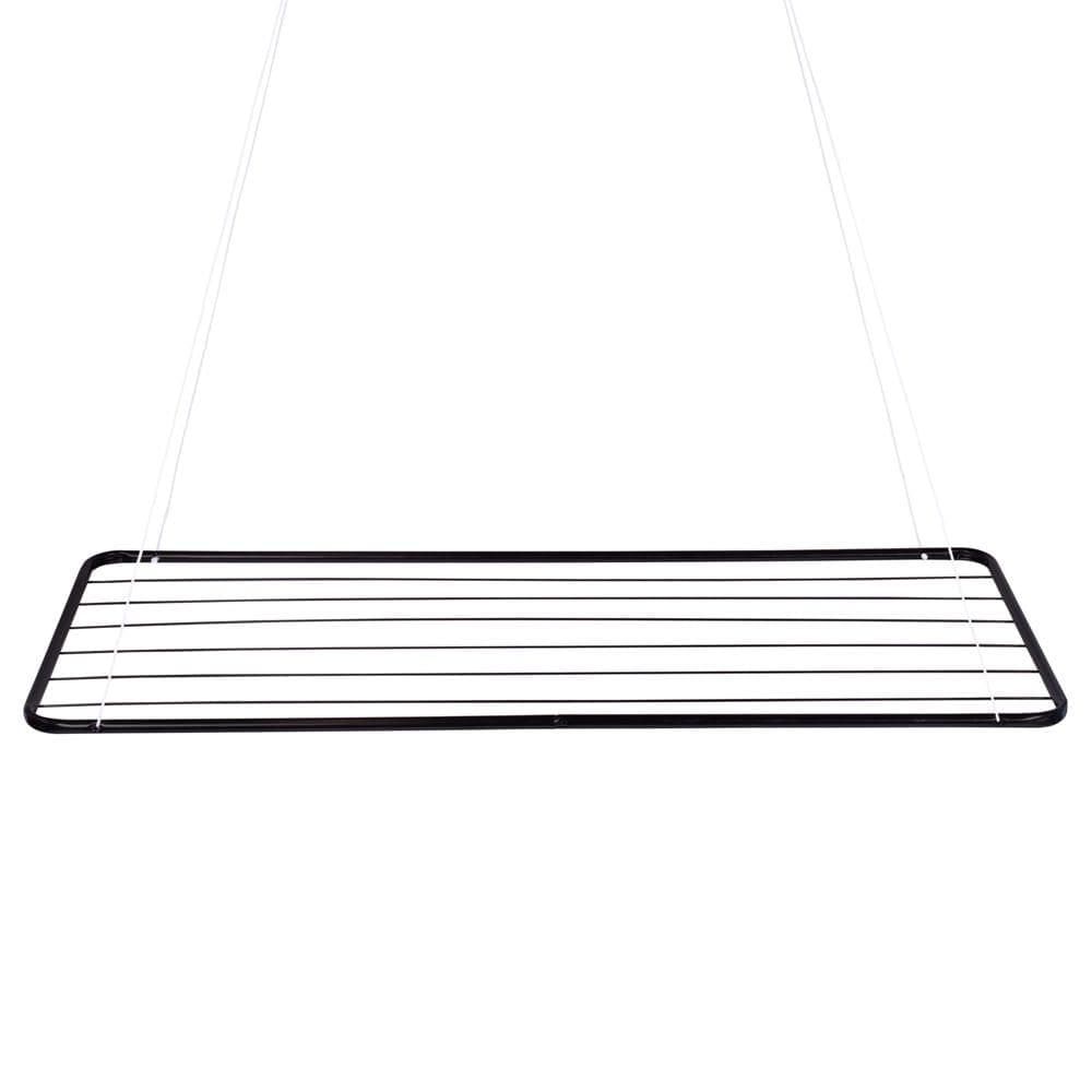 Varal de Teto 1.20m x 56cm Preto 006030 MOR