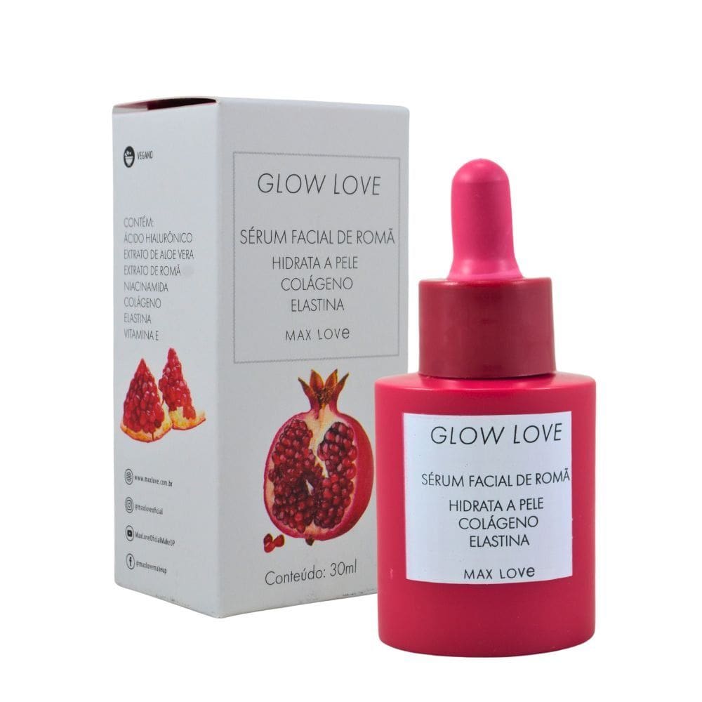 Sérum Facial Glow Love Romã Max Love