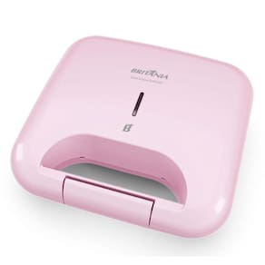 Sanduicheira Eletrica Luxx Pink Britania Antiaderente 750W 220V