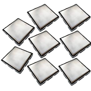 Ralo Oculto Invisivel 15X15 Discreto Anti Odor Kit 7 Uni Box Lavanderia Banheiro