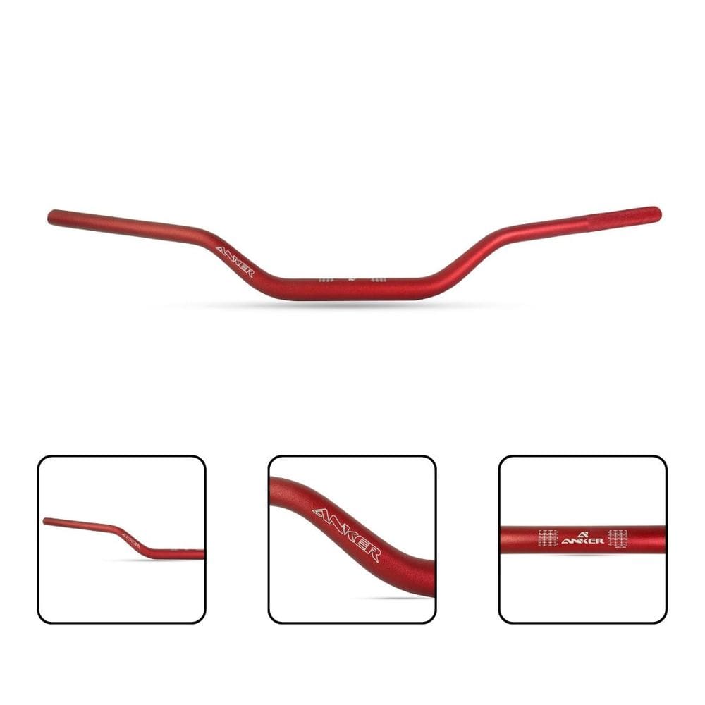 Guidão Médio Fat Bar Anker 28,5mm Alumínio Reforçado