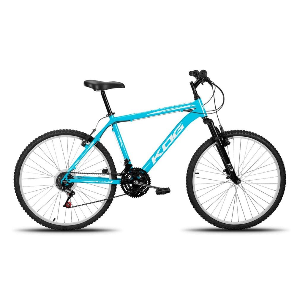 Bicicleta MTB Aro 26 Alumínio 18V Shimano Com Suspensão