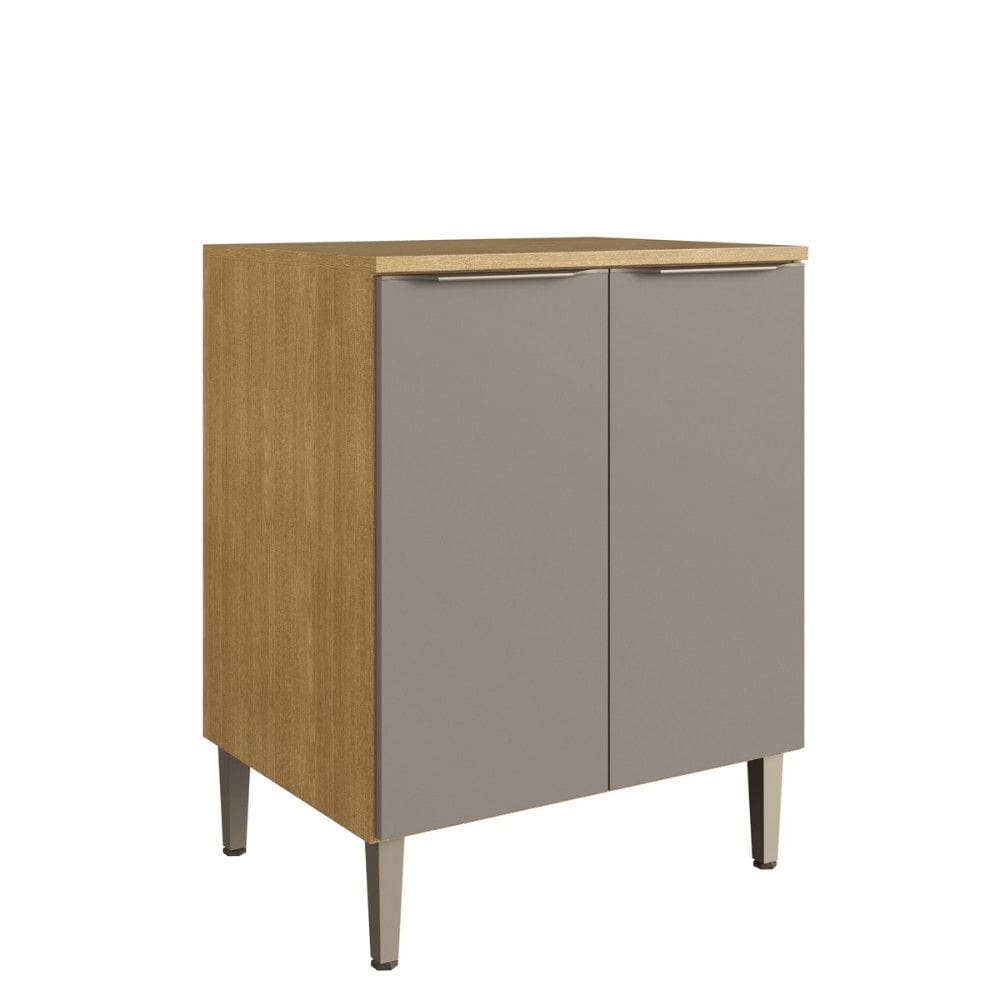 Balcão com Tampo 2 Portas 70cm Laura Cadorin Móveis