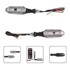 Par Pisca Stallion Sequencial Led Cb 300 Xtz Xr 250 Ybr Cg 125/150
