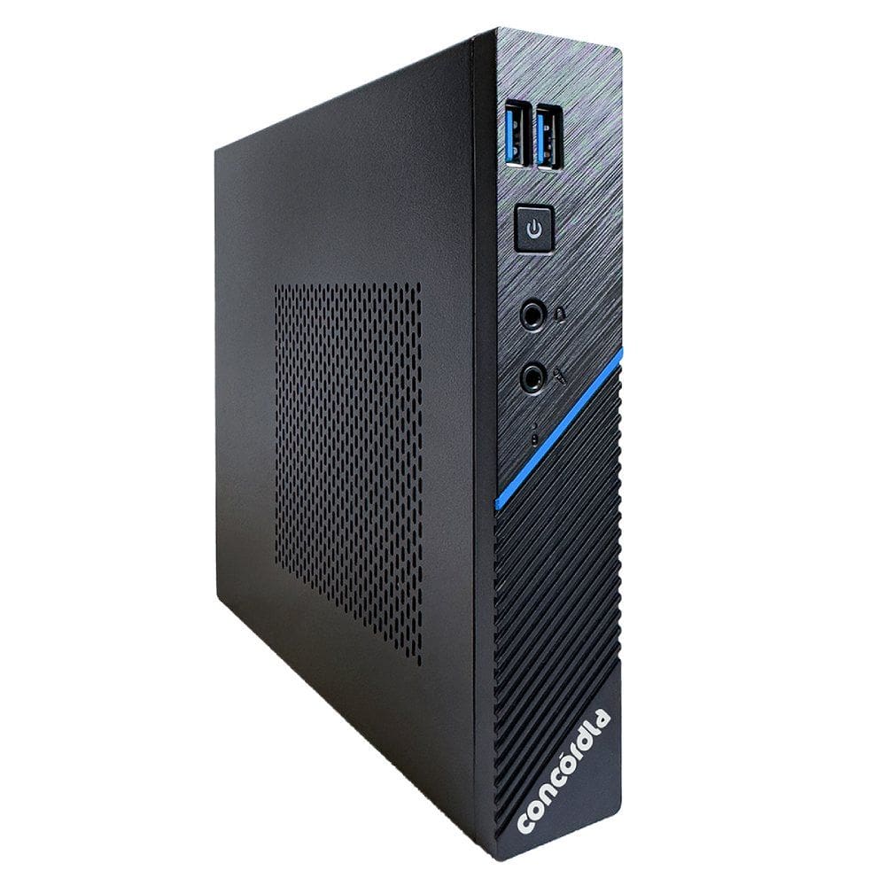 Micro PC Concórdia Intel Core Pentium G6900 4GB 128GB Windows 11 Home