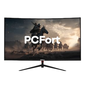 Monitor Gamer Curvo PCFort U27F240 27" 1ms 240Hz LED Full HD 100% sRGB 2xHDMI 2xDisplay Port Freesync/Gsync Alto falante