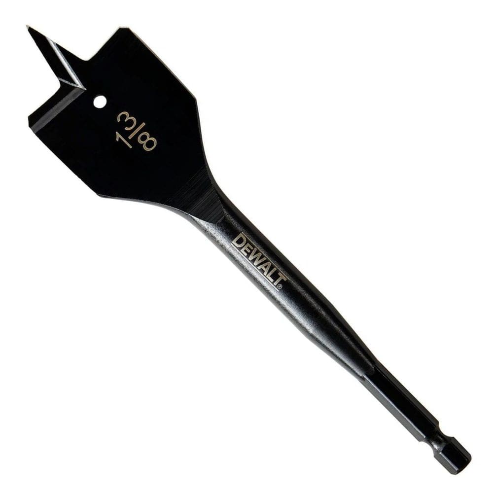 Broca Chata Para Madeira 1-3/8&quot; x 6&quot; DW1585 Y DeWalt - Unica Unico