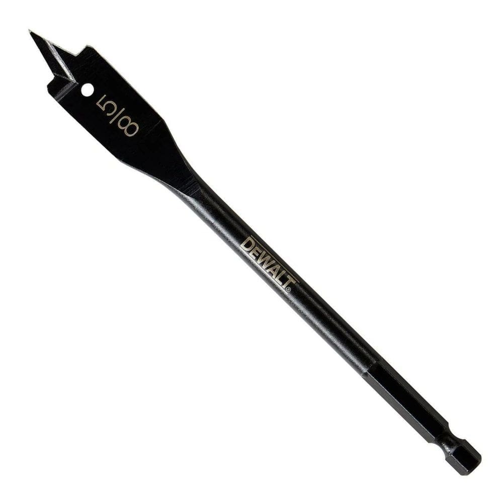 Broca Chata Para Madeira 5/8” x 6” DW1576 Y DeWalt - Unica Unico