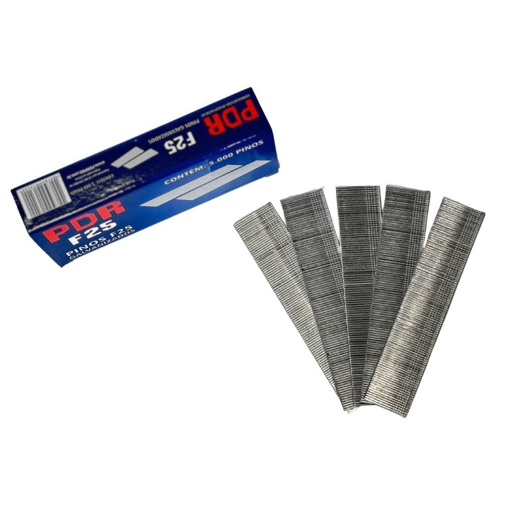 Pino Tipo F 25MM de Altura 5.000pças F25 PDR - Unica Unico