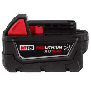 Bateria 18V 05Ah Íons de Lítio Xc Carcaça Resistente 48-11-1850R - Milwaukee - Unica Unico