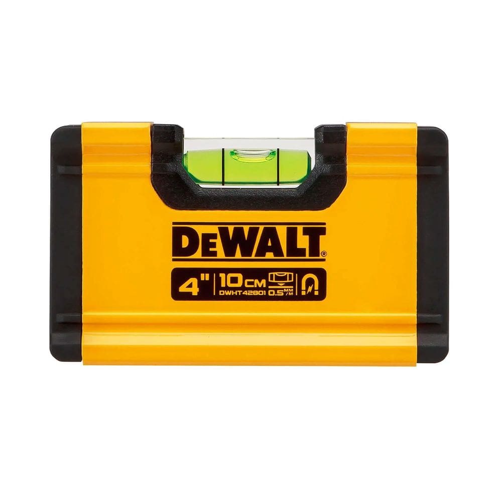 Nível Magnético com Bolha 4" 10cm DWHT42801 DeWalt - Unica Unico