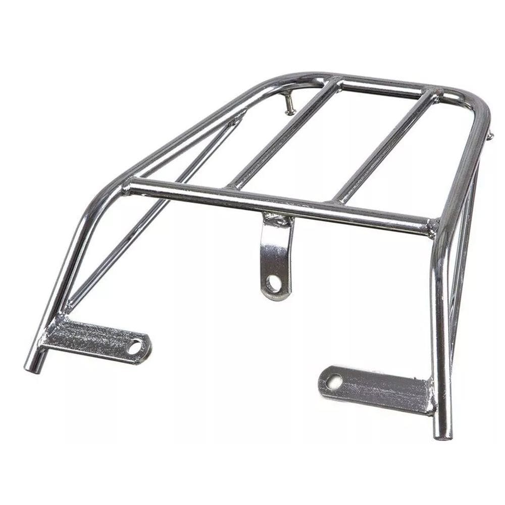 Bagageiro Churrasqueira suporte baú moto Ybr 2000 À 2008 Aço Tubular