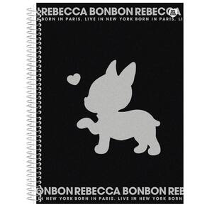 Caderno Rebecca Bonbon Universitário 10 Matérias 160 Folhas