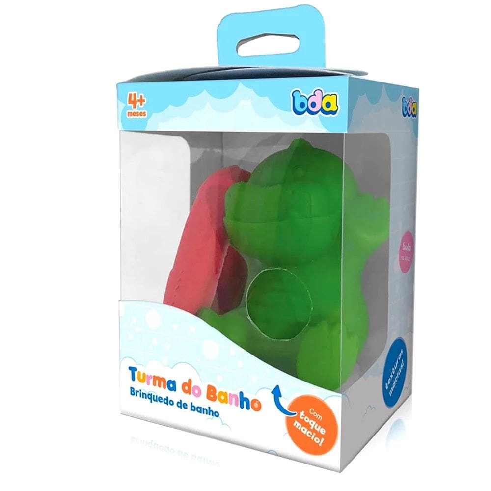 Brinquedo Banho Vinil Jacaré Toyster