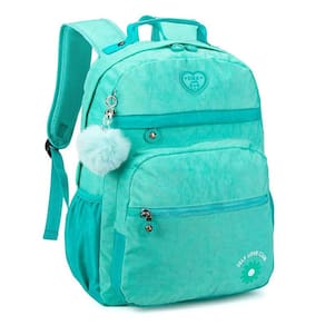 Mochila Escolar Infantil KK24M14 Verde - Kika