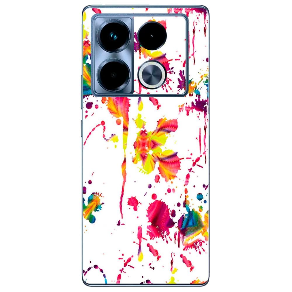 Capa Adesivo Skin205 Verso Para Infinix Note 40 Pro 4G X6850