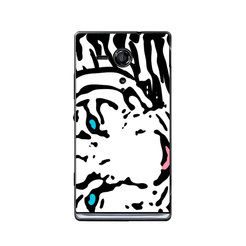 Capa Adesivo Skin047 Verso Para Sony Xperia SP