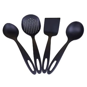 Conjunto de Utensílios Nylon 4 Peças Tramontina Ability 25199/001 Preto