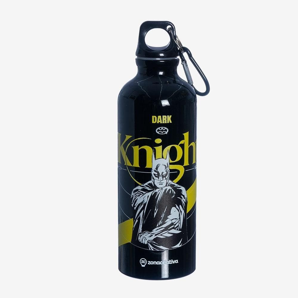 Garrafa Com Mosquetão Batman Core - Dc Comics