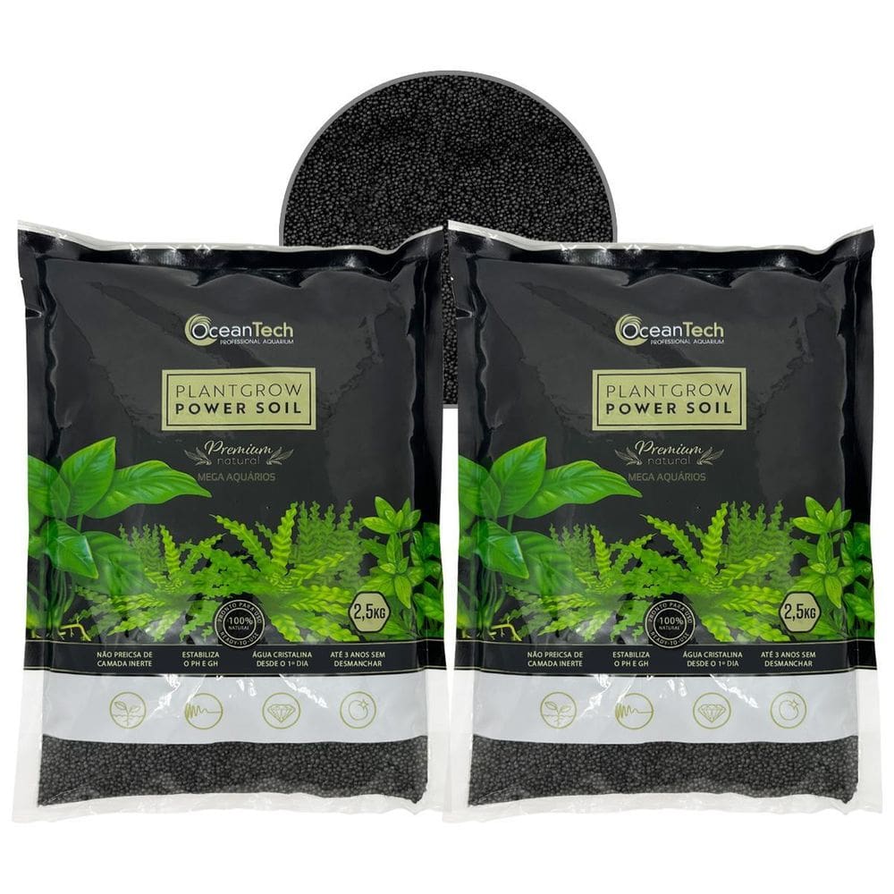 Substrato Oceantech Aquário Plantado 2,5Kg 2Unids