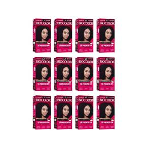Coloraçao Biocolor Creme 1.7 Preto Int - Kit C/12Un