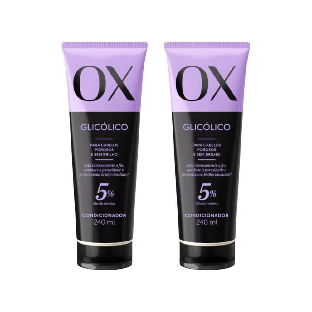 Condicionador Ox 240Ml Glicolico - Kit Com 2Un
