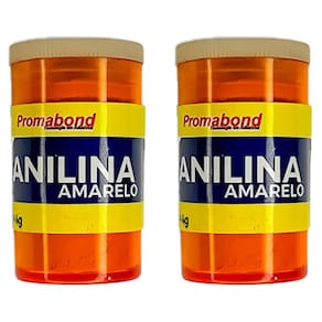 Kit 2 Anilina A Álcool Permabond Cor Do Produto:Amarelo