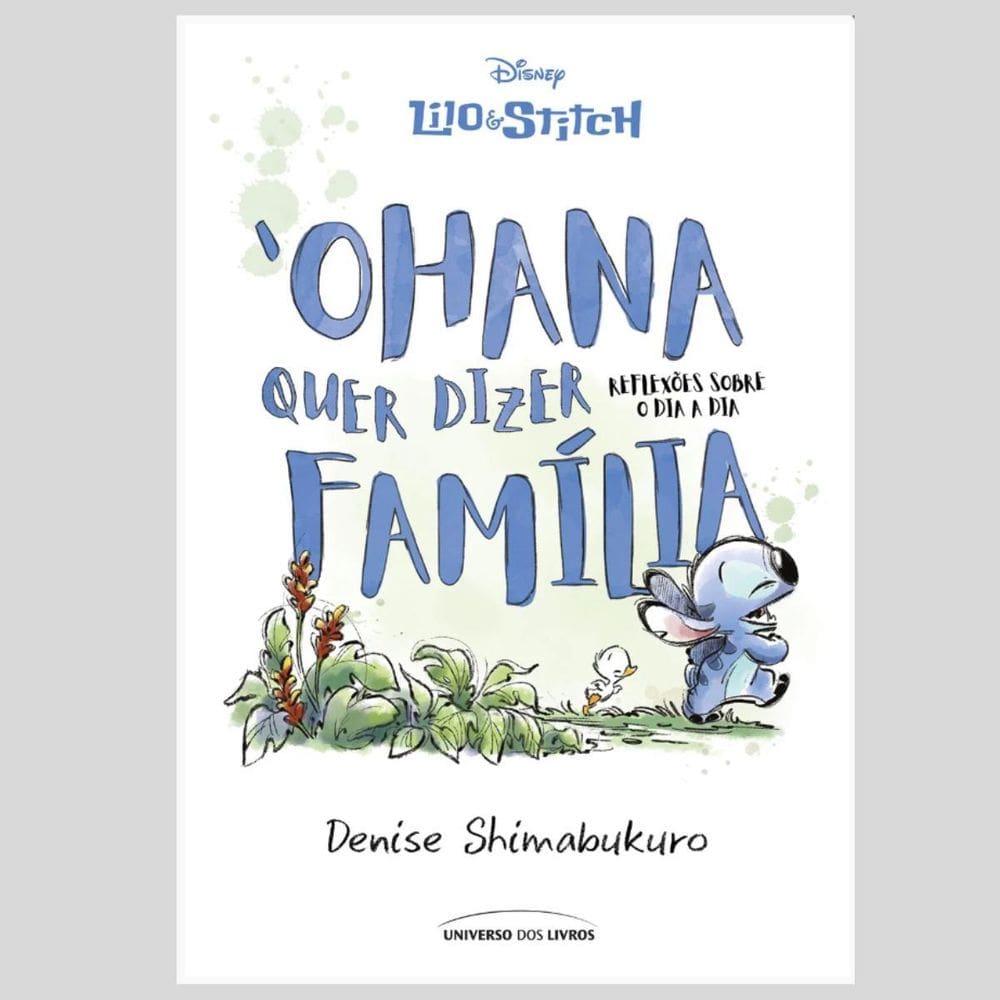 Livro Lilo E Stitch Ohana Quer Dizer Família