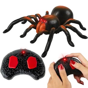 Brinquedo Aranha Controle Remoto Tarântula Com Luz - Castela