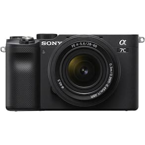 Câmera Sony A7C Mirrorless Com Lente 28-60Mm Preta Ilce7Cl/B