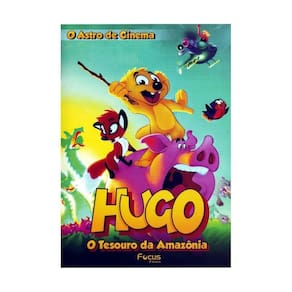 Hugo - O Tesouro Da Amazônia - Dvd - Jungledyret Hugo  2006