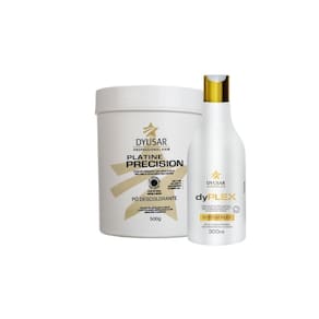Kit Descoloração Profissional Pó Descolorante Azul Com Plex