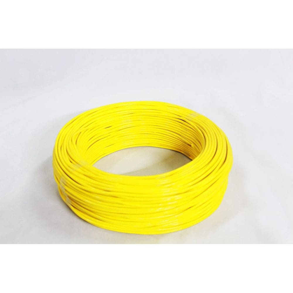 Fio Cabo Flexível 6 Mm 40 Metros Amarelo