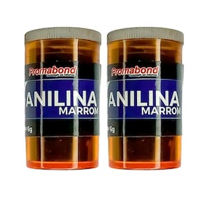 Kit 2 Anilina A Álcool Permabond Cor Do Produto:Marrom