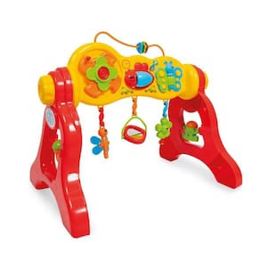Centro De Atividades Play Gym Infantil 3 Em 1 Com Som