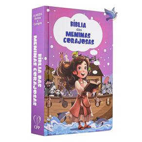 Bíblia Sagrada Das Meninas Corajosas Arc Harpa Cristã Capa