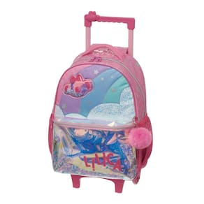 Mochila Rodinhas Lilica Ripilica Holográfica Escolar Passeio