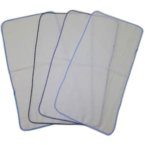 5 Fralda Quadriculada De Ombro 33X68Cm Com Crochê Masculino