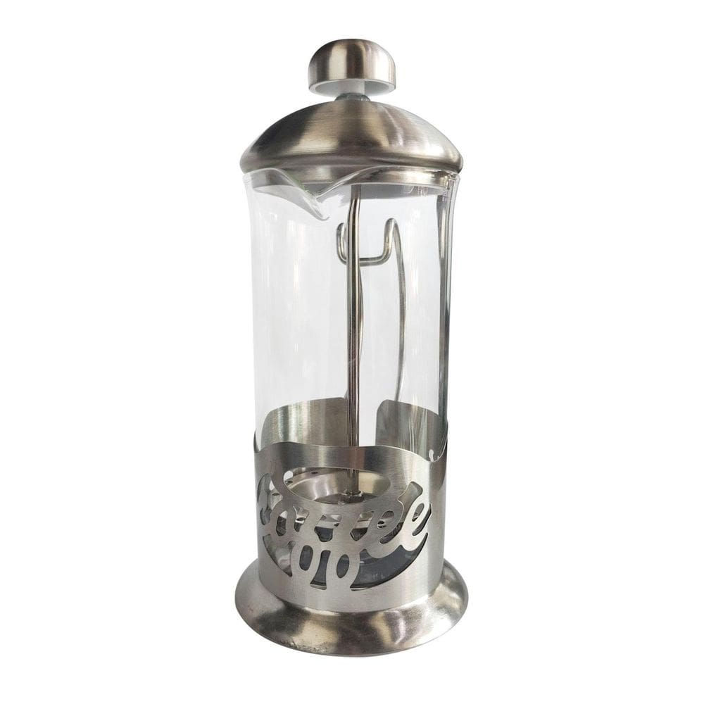 Cafeteira Prensa Francesa Cremeira 350Ml Vidro E Aço Inox