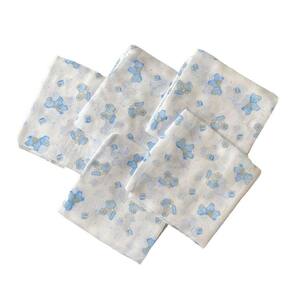 Kit 5 Fralda De Pano Minasrey 60X60Cm Estampada Masculino