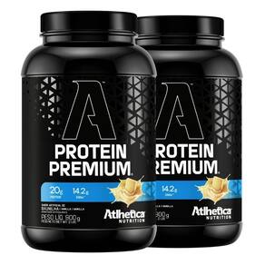 Combo 2X Proteina Premium Isolado Baunilha 900G - Atlhetica